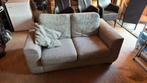 Grijze stoffen bank, Ophalen, Zo goed als nieuw, 75 tot 100 cm, Tweepersoons