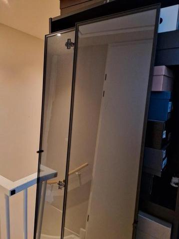 Billyboekenkast  Högbo vitrine deuren (alleen de deuren) beschikbaar voor biedingen