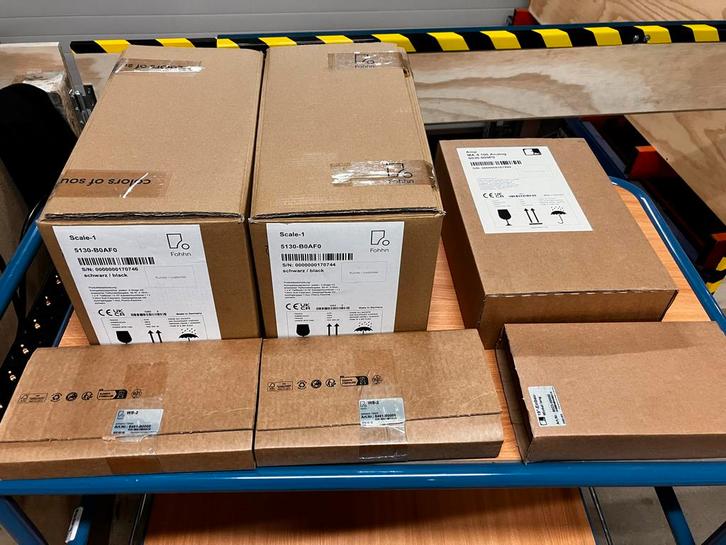 Fohhn Scale-1 Speakerset met Versterker, Audio, Tv en Foto, Luidsprekers, Gebruikt, Front, Rear of Stereo speakers, 120 watt of meer