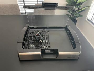 Essenso BBQ grillplaat tafelgrill met glazen deksel beschikbaar voor biedingen