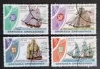 GRENADA GRENADINES - schepen 1976, Postzegels en Munten, Postzegels | Amerika, Verzenden, Gestempeld