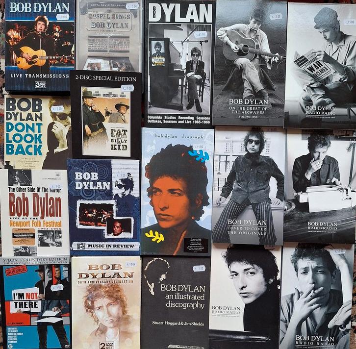 Bob Dylan DVD/CD Collectie, zondag op platenbeurs in Almere, Cd's en Dvd's, Cd's | Overige Cd's, Zo goed als nieuw, Boxset, Ophalen of Verzenden