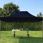 Easy-Up Tent Pop-Up Tent Partytent Vouwtent 3x4,5m. Zwart, Ophalen of Verzenden, Nieuw, Minder dan 5 meter, Opvouwbaar