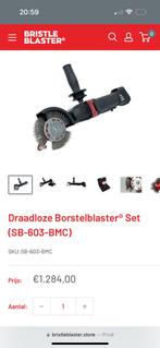 Krachtige borstelblaster te koop in de doos als nieuw, Ophalen of Verzenden, Zo goed als nieuw, Minder dan 700 watt, Haakse handslijpmachine