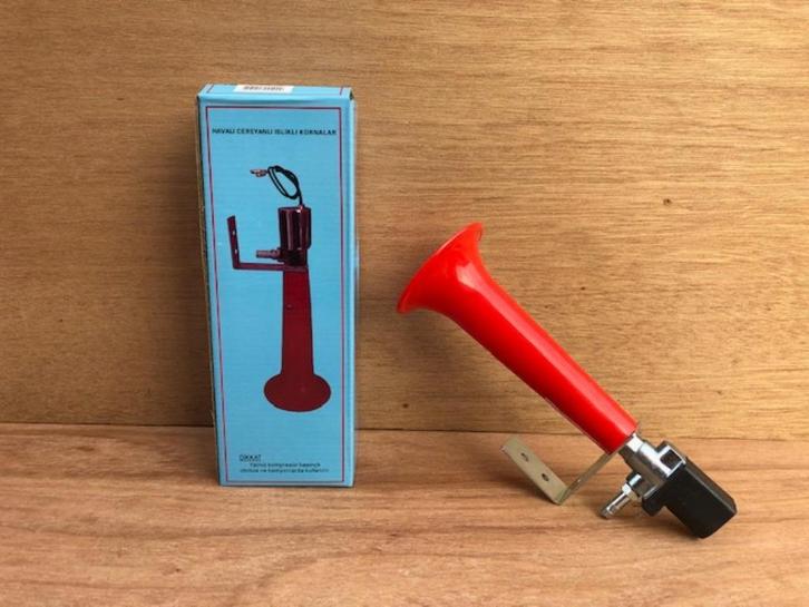 Luchthoorn " Turkse Fluit " 12 volt., Auto diversen, Auto-accessoires, Nieuw, Ophalen of Verzenden