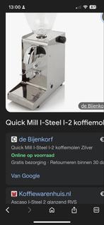 Ascaso I-Steel 2 Koffiemolen, Gebruikt, Overige modellen, 1 kopje, Koffiebonen