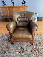 Leren fauteuil Mol en  Geurts, Ophalen, Gebruikt, Minder dan 75 cm, Leer