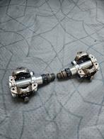 Gebruikte Shimano Pedalen PD-M520, Fietsen en Brommers, Fietsonderdelen, Crankstel of Pedalen, Gebruikt, Algemeen, Ophalen of Verzenden