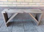 Authentiek Look bankje. 84L x 43h x 20b, Tuin en Terras, Ophalen of Verzenden, Zo goed als nieuw, Hout