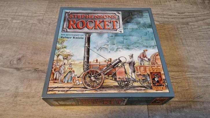 Bordspel Stephensons Rocket, Hobby en Vrije tijd, Gezelschapsspellen | Bordspellen, Gebruikt, Ophalen of Verzenden