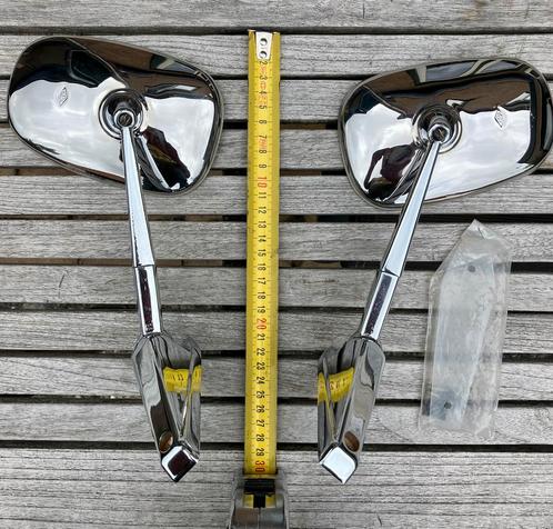 Chrome oldtimer verlengbare spiegels Cipa, Auto diversen, Auto-accessoires, Zo goed als nieuw, Ophalen of Verzenden