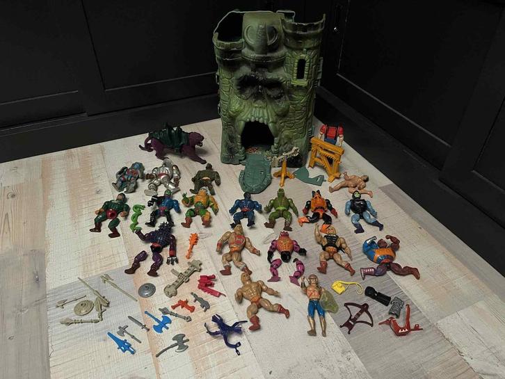 MOTU He-man verzameling vintage, Verzamelen, Poppetjes en Figuurtjes, Gebruikt, Ophalen of Verzenden