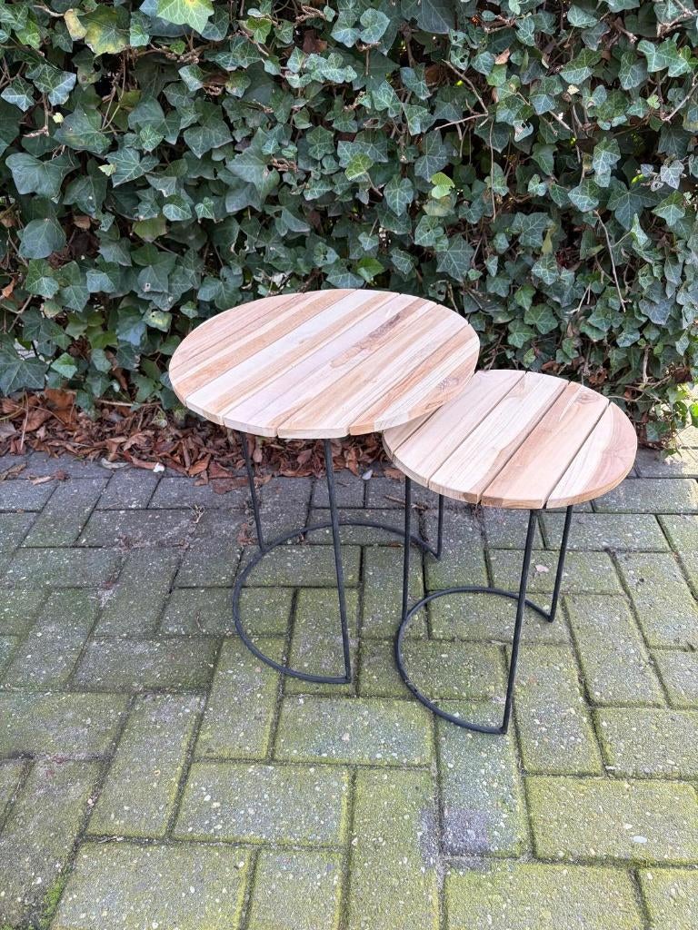 Salonteak tafel € 9,95, Ophalen, Nieuw