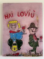 Rome op plexiglas, Huis en Inrichting, Ophalen, Tekening, Nieuw, 75 cm of meer