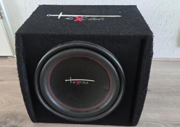 woofer Excalibur De subwoofer werkt goed en krachtig beschikbaar voor biedingen