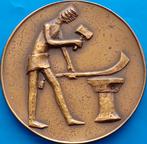 Penning t.g.v. samengaan St. Eloy en de Industriebond NKV, Verzenden, Brons, Nederland