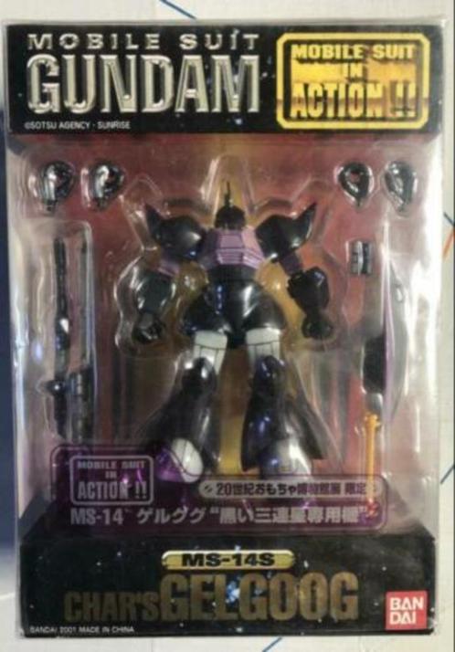Gundam — MSIA Black tri-stars Gelgoog, Kinderen en Baby's, Speelgoed | Actiefiguren, Nieuw, Ophalen of Verzenden