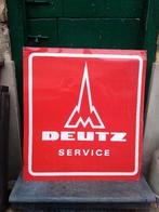 Deutz reclame plaat, Ophalen, Gebruikt
