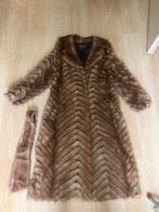 Bontjas Dora van de Ven; maat 38, Kleding | Dames, Jassen | Winter, Maat 38/40 (M), Bruin, Dora van de Ven, Ophalen of Verzenden