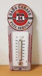 Dad's garage full service reclame thermometer van metaal, Info@deconoord.nl, Deco Noord, Nieuw, Ophalen of Verzenden
