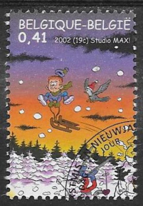 België 2002    Kerst   3153, Postzegels en Munten, Postzegels | Europa | België, Gestempeld, Kerst, Verzenden