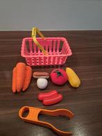 winkelmandje met boodschappen, Ophalen of Verzenden, Zo goed als nieuw, Kunststof, Speelkeuken-accessoire