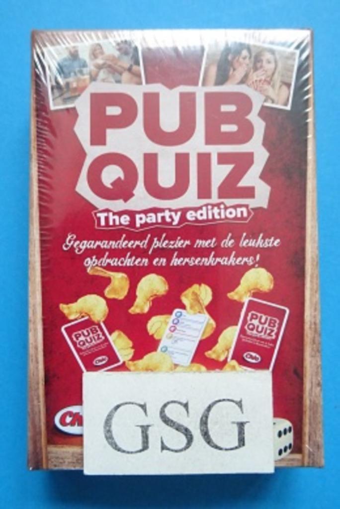 Pub quiz the party edition nr. IGI-2017-092-NL-00, Hobby en Vrije tijd, Gezelschapsspellen | Kaartspellen, Nieuw, Ophalen