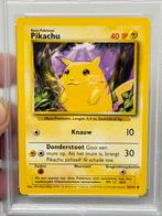 1999 POKEMON DUTCH #58 PIKACHU WOTC Vintage PSA-10 NL 58/102, Ophalen of Verzenden, Nieuw, Losse kaart