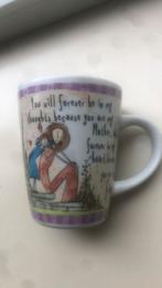 Born to shop mini mugs Mother & Friend mokje, Huis en Inrichting, Ophalen of Verzenden, Zo goed als nieuw, Overige stijlen