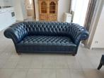 Lederen Chesterfield salon 3+1+1 in zeer goede staat, Huis en Inrichting, Ophalen, Chesterfield, Driepersoons, Zo goed als nieuw