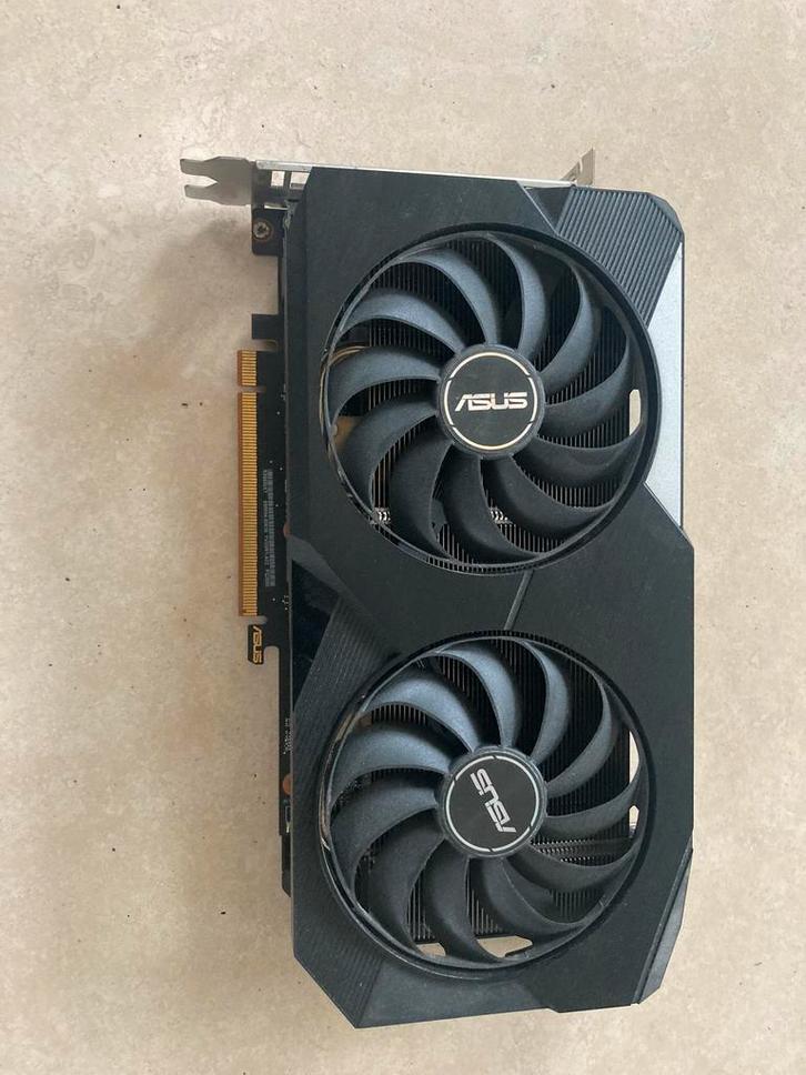 Asus Radeon RX6600 RT dual grafische kaart, Computers en Software, Videokaarten, Zo goed als nieuw, PCI-Express 4.0, GDDR6, HDMI