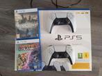 Ps5 (1TB) disc editie + 2 controllers + 2 games, Spelcomputers en Games, Games | Sony PlayStation 5, Ophalen, Zo goed als nieuw