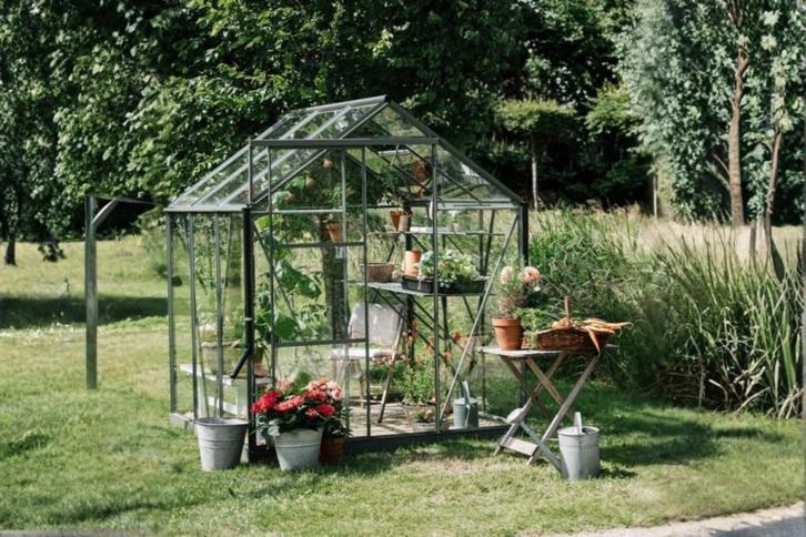 Tuinkassen NU tijdelijk extra voordelig! Al vanaf 449,-!, Tuin en Terras, Kassen, Nieuw, Kweekkas, Aluminium, Glas, Ophalen of Verzenden