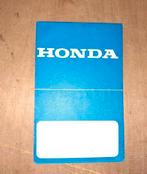 Honda folder 1970, Fietsen en Brommers, Ophalen of Verzenden, Gebruikt