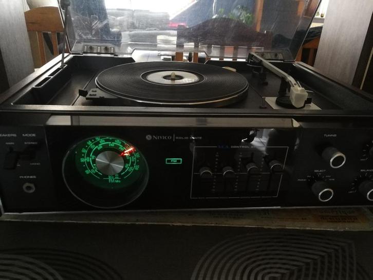 Nivico (JVC) MSL-501L uit 1970 met originele luidsprekers, Audio, Tv en Foto, Stereo-sets, Gebruikt, Tuner of Radio, Speakers