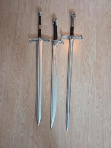 3x LARP Zwaarden - Schuimrubber - Zo Goed Als Nieuw beschikbaar voor biedingen