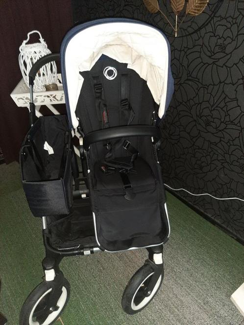 Bugaboo Donkey, Kinderen en Baby's, Kinderwagens en Combinaties, Bugaboo, Duowagen, Luchtbanden, Met reiswieg, Verstelbare duwstang