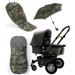 Bugaboo kinderwagen set. Limited edition diesel camouflage, Ophalen, Verstelbare duwstang, Bugaboo, Zo goed als nieuw