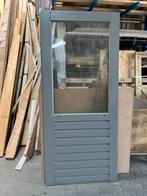 Buitendeur meranti 93X211,5 linksdraaiend, Ophalen, Gebruikt, 80 tot 100 cm, Buitendeur
