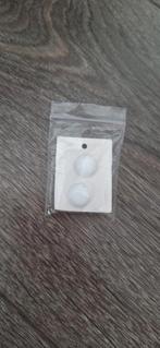Sluiergewichtjes Magneet - Wit - 2 stuks - nieuw, Minder dan 50 cm, Wit, Nieuw, Ophalen of Verzenden