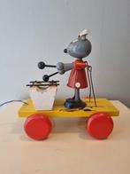 Vintage Houten Trekmuis Xylofoon - Tsjechië, Ophalen of Verzenden