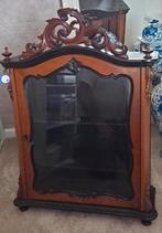 Biedermeier Vitrinekastje / Hangkastje, Ophalen
