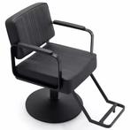 ACTIE!!! Normaal €349 nu voor €299!!! kappers knip stoelen, Kappersstoel, Zwart, Nieuw, Ophalen of Verzenden