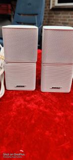Bose Jewel luidsprekers 2x wit met kabels, Ophalen of Verzenden, Zo goed als nieuw, Bose, 120 watt of meer