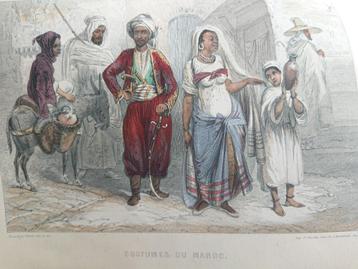 19e eeuws boek met 26 Staalgravures 1863 beschikbaar voor biedingen