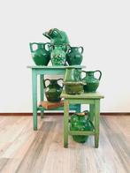 Antieke Castelnaudary pot vaas Frans aardewerk tuinvaas., Ophalen