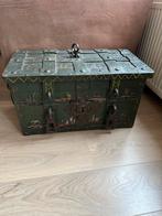 Zeldzame 16/17e-eeuwse Armada Chestbox/Neurenbergse geldkist, Antiek en Kunst, Ophalen of Verzenden