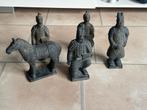 Terracotta Leger Soldaat & Paard - Decoratie, Ophalen of Verzenden