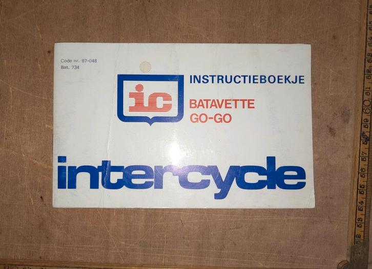 Batavette instructieboekje Go-Go, Fietsen en Brommers, Handleidingen en Instructieboekjes, Gebruikt, Ophalen of Verzenden