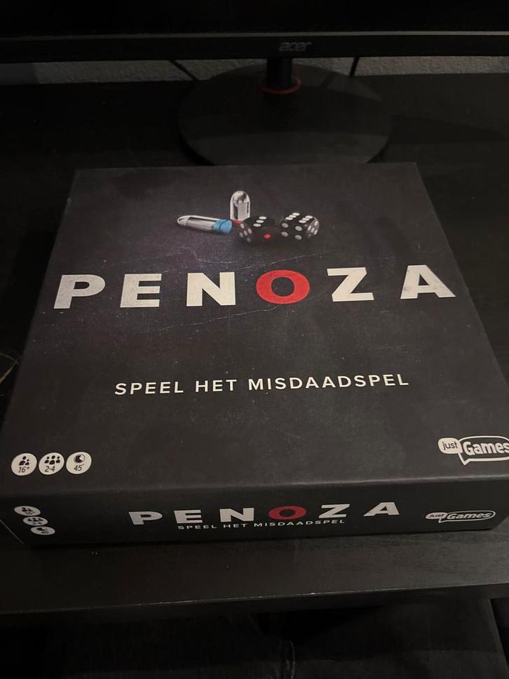 Penoza Bordspel - Speel het misdaadspel!, Hobby en Vrije tijd, Gezelschapsspellen | Bordspellen, Zo goed als nieuw, Drie of vier spelers